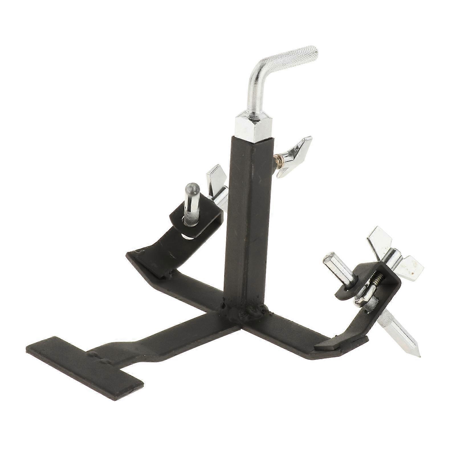 Versatile Drum Cymbal Stand with Adjustable Percussion Pedal Bracket for Drum Kit