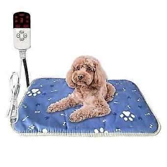 Waterproof Leather Pet Heating Blanket for Cats and Dogs, Indoor Electric Warming Pad with EU Plug, AC220V Comfortable Winter Bed Mat