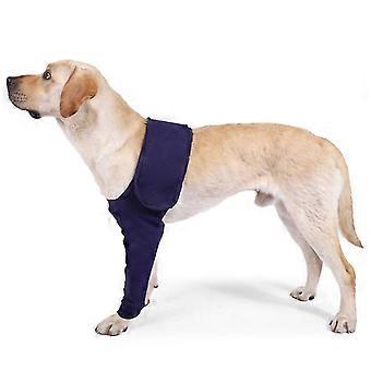 Dogs Anti-licking Protection Sleeve, Dog Surgery Recovery Sleeves for Pet Front Leg Injury Recover Sprains XS