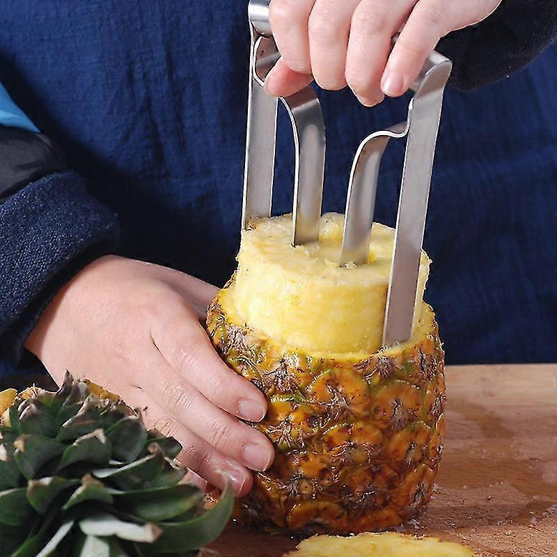 Rustfritt stål Ananas Cutter Corer