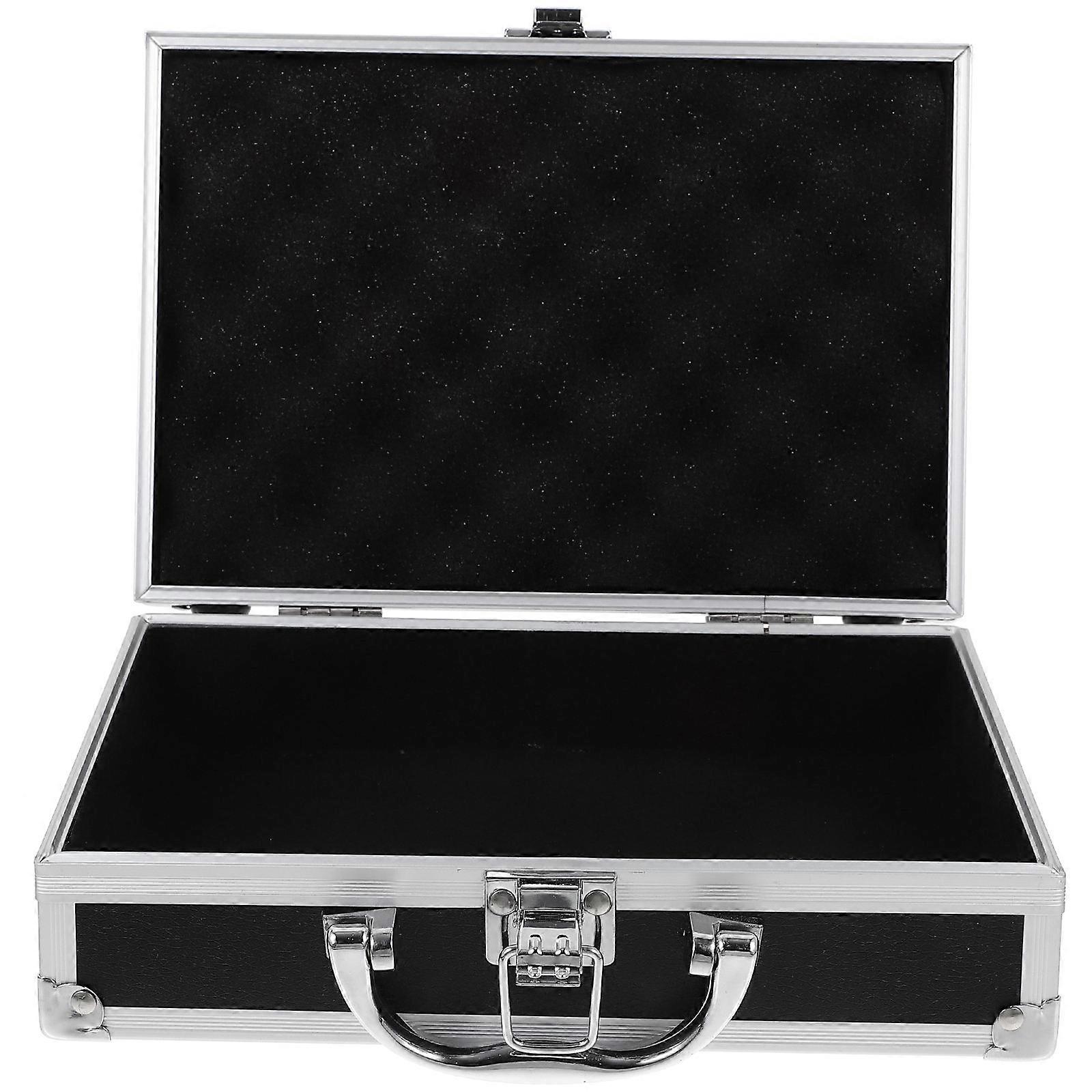Handheld Container Multi-Functional Tool Briefcase Aluminium Case Gadget Storage Box