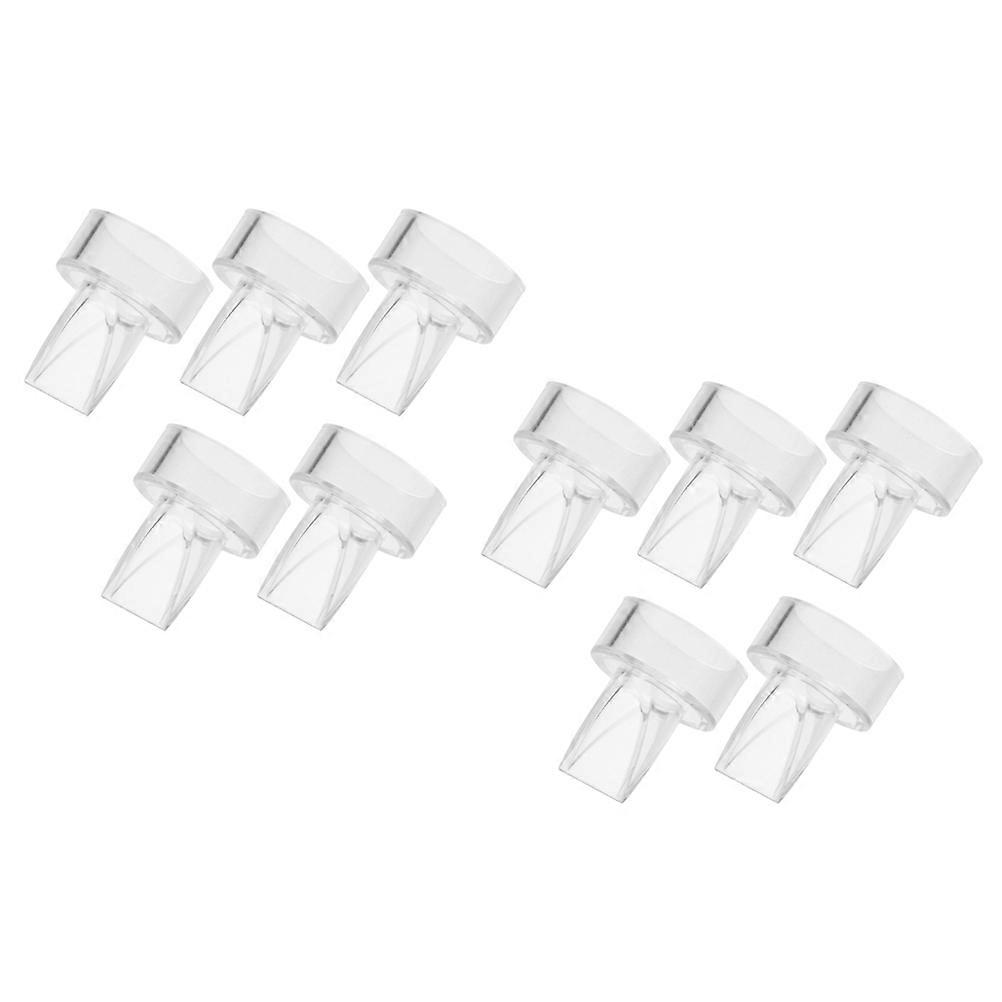 10pcs handmatige borstkolf accessoires reverse backflow preventer eendensnavel