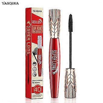 Crown Mascara Lengthening Thick Curly Waterproof Mascara 24h Lasting No Fading Long Eyelash Hot Selling 4D Mascara 10m
