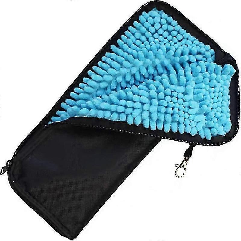 compact umbrella storage pouch with water absorption