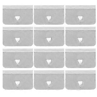 Universal Car Wind Rain Deflector Channel Stainless Steel Fixing Retaining Clips Set (12pcs)