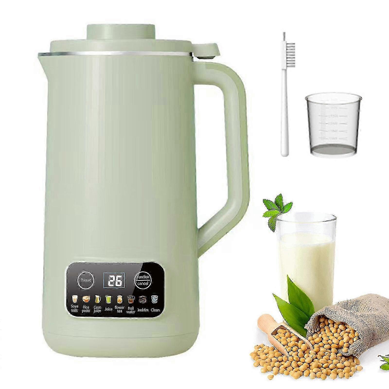 Multi-functional Nut Milk Maker Machine, 20 Oz Automatic Soy Milk Machine, Machine With Delay Start/keep Warm/self-cleaning-Yvan