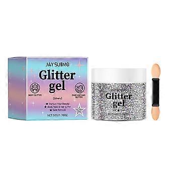 2pcs Sparkle Sequin Gel, Create a Natural and Three-Dimensional Look for Party on the Dance Floor