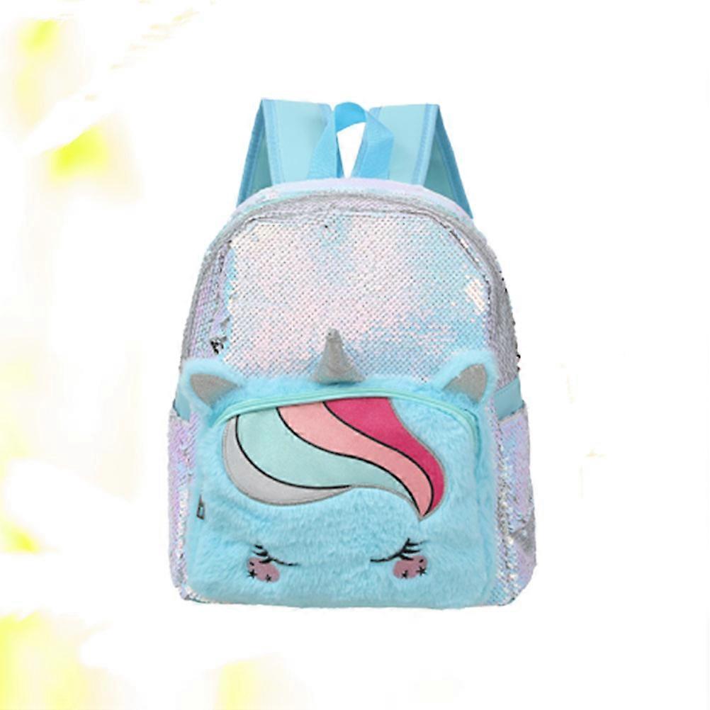 Unicorn Backpack with Sequin Design for School Activities