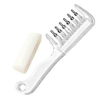 Scalp Oil Applicator Comb with Roller Ball Design, Hair Root Liquid Dosing Dispenser Comb, Reusable Tool for Applying Hair Serum and Essential Oil for