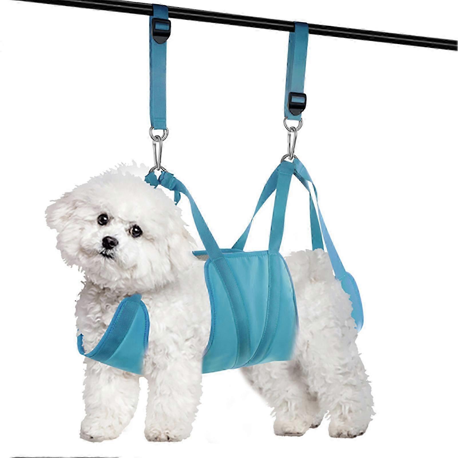 Dog Grooming Hammock with Tools