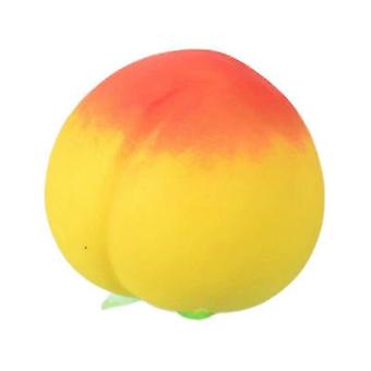 Peach Squishy, Squishy Peach, Soft Squeezy Fruit Squishys, Squishyes Fidget compatible with Adults, Cute Fruit Squishys Stress Relief Gift