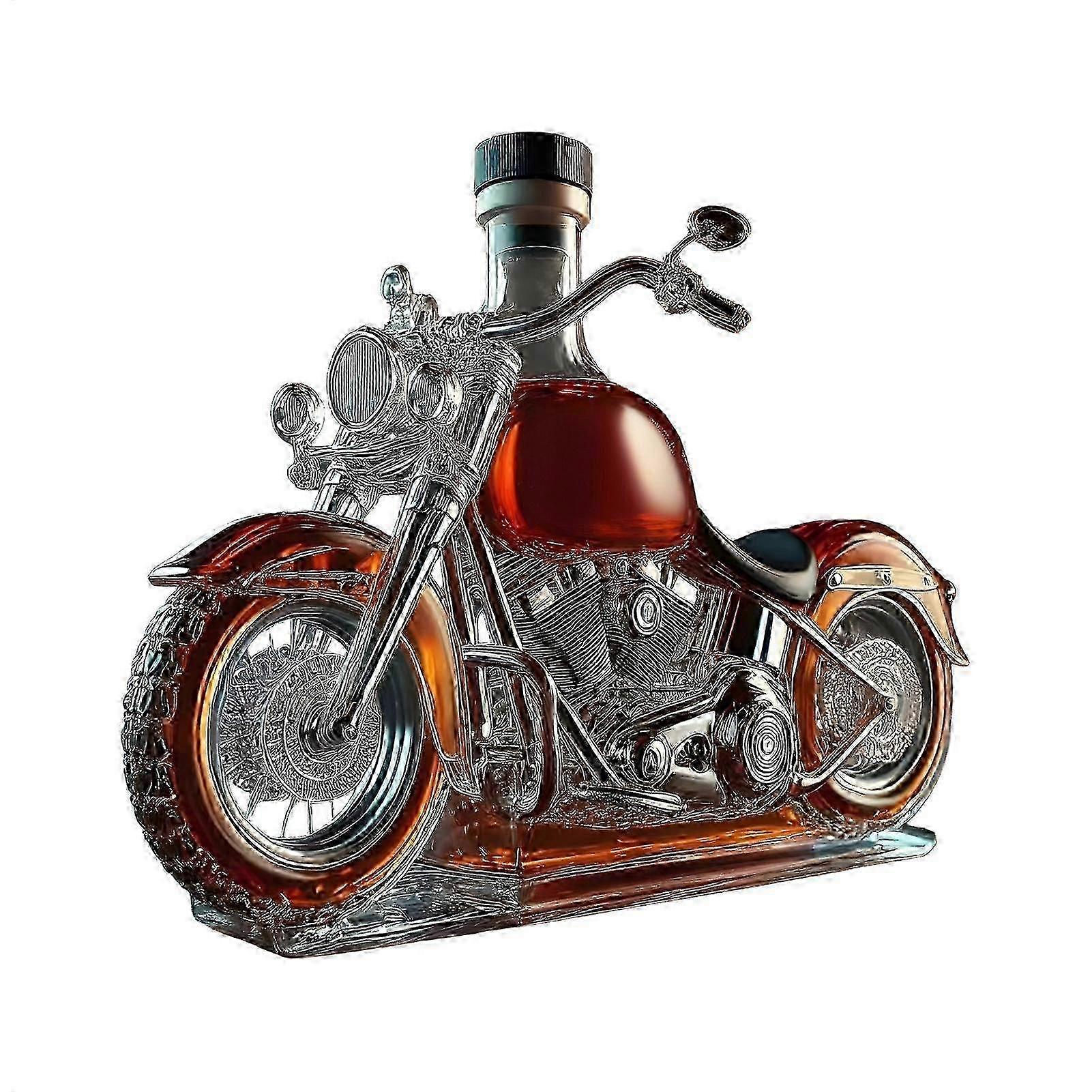 Whisky Decanter Motorcycle Shape