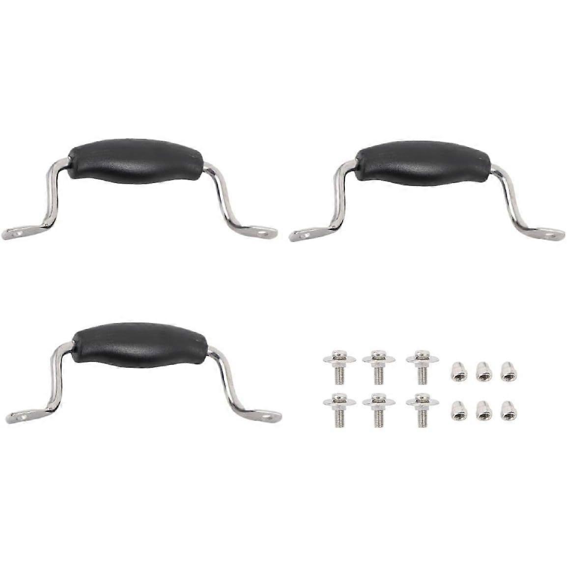 Lid Handle Replacement, Black Stainless Steel