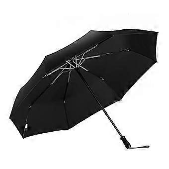 Compact Travel Umbrella Automatic OpenClose Windproof WaterRepellent UV Protection for Sun and Rain