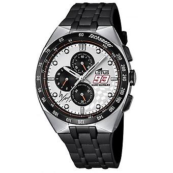 Lotus Marc Marquez Quartz analoge man horloge met rubber armband 18235/1