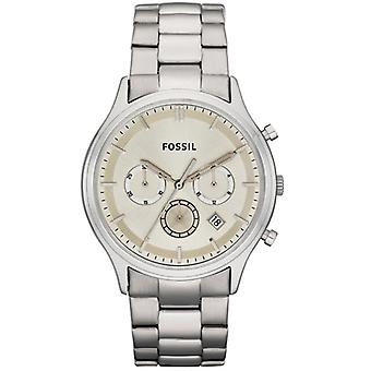 Fossiele sport Quartz analoge man horloge met FS4669 roestvrijstalen armband