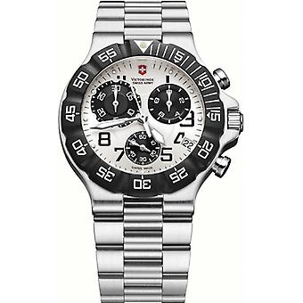 Victorinox Summit Quartz Analog Man Watch with Stainless Steel Bracelet V241339