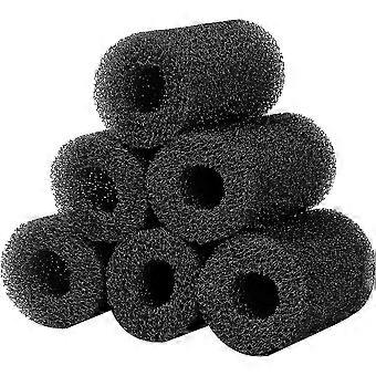 6er-Pack Vorfilterschwamm für Aquarium Shrimp Fry Aquarium Filter 0,8 Einlass, Ersatzschaumabdeckung