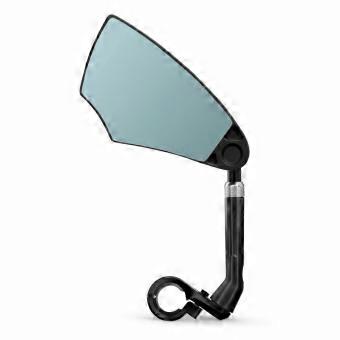 Stable Cycle Rearward View Mirror 360-Degree Rotation, Sturdy Metal Base Mount,