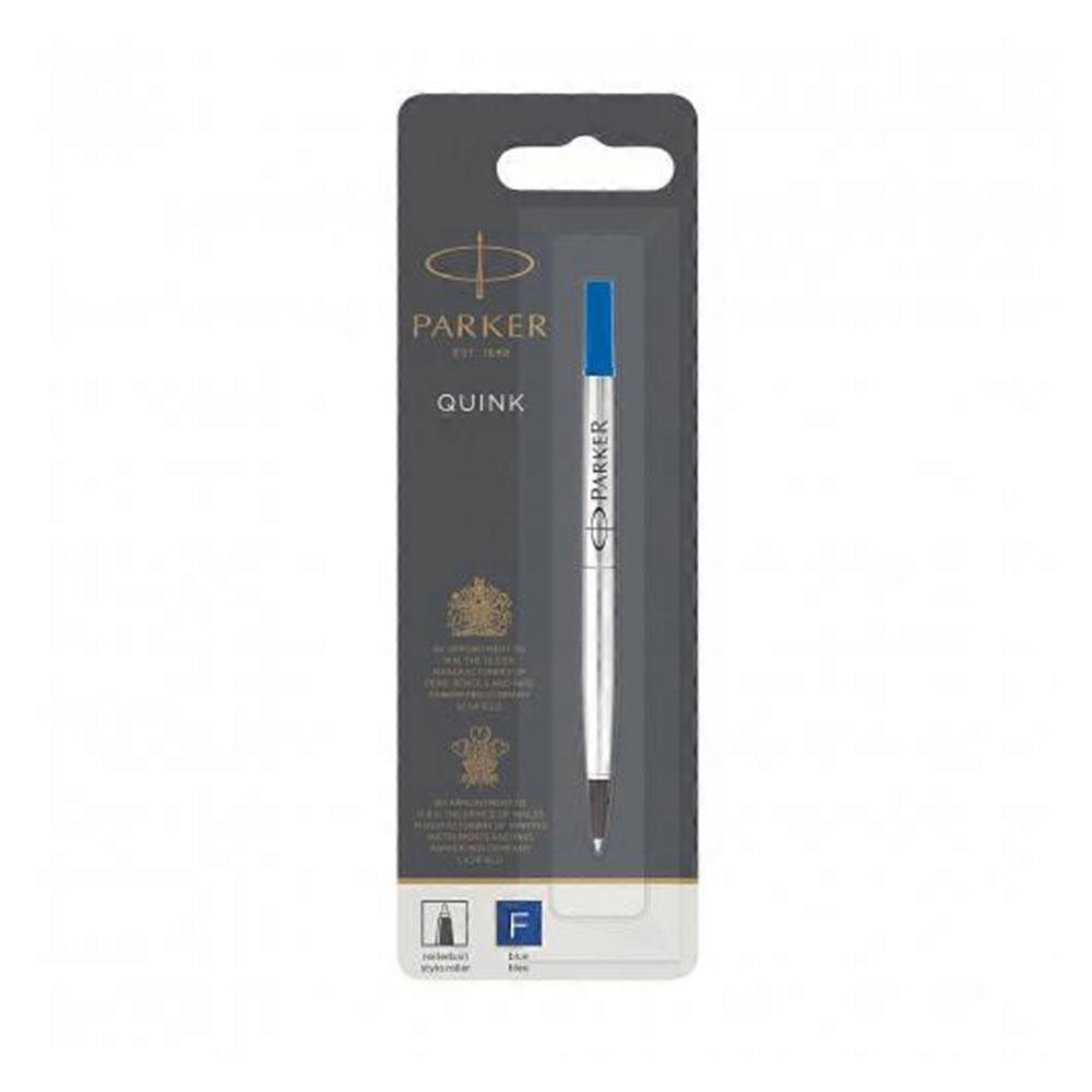 BLUE Parker Fine Rollerball Pen Refill 0.5mm Smooth High Level Performance