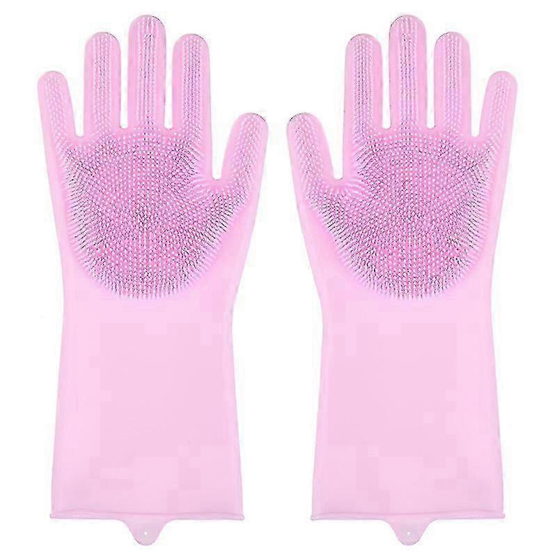 Heat-Resistant Silicone Cleaning Gloves