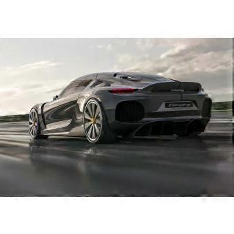 Styled Koenigsegg Gemera 2020 - High Quality Premium jigsaw puzzle SIO156