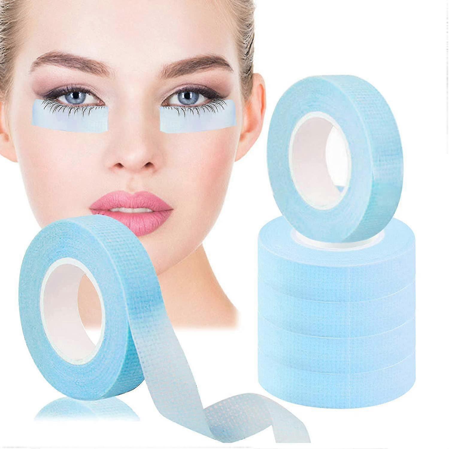 6 Rolls Eyelash Extension Tape Breathable Lash Tape For Eyelash Extension Micropore Fabric Under Eye Tape For Eyelash Extension Supply_l