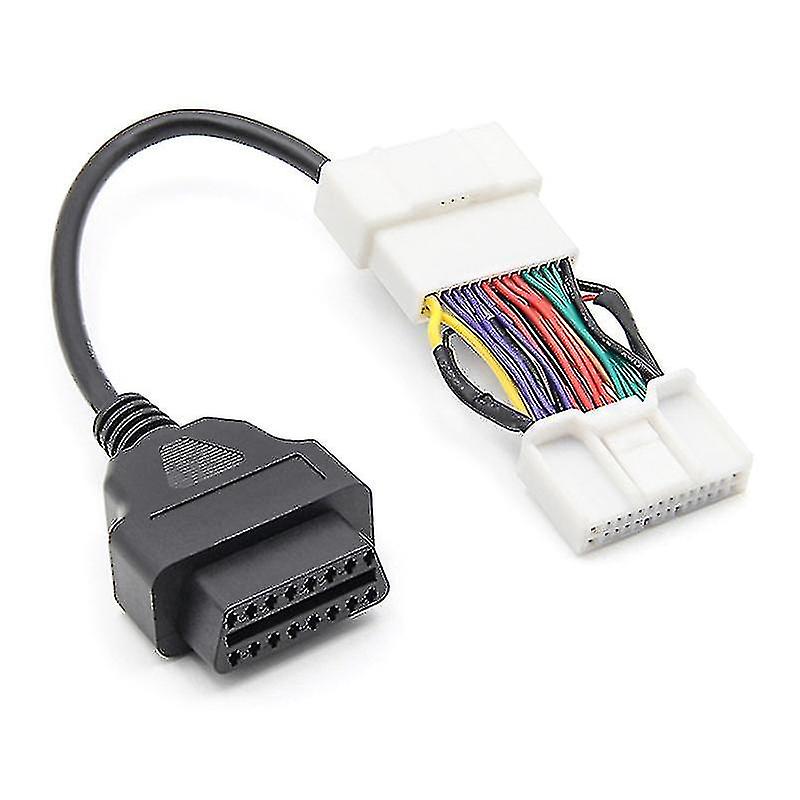 For Tesla- Model 3 Y Connector Adapter Obd To Obd2 16pin Car Scanner Tool Cable