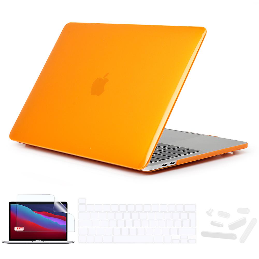 Crystal Case Keyboard Cover Screen Protector For Laptop Macbook Pro 13 Inch M1 A2338 A2289 A2251
