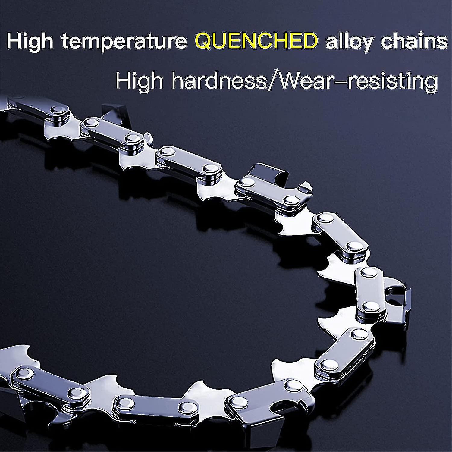 2 Packs Mini Chainsaw Chain, 4 Inch Replacement Chains Ruikalucky