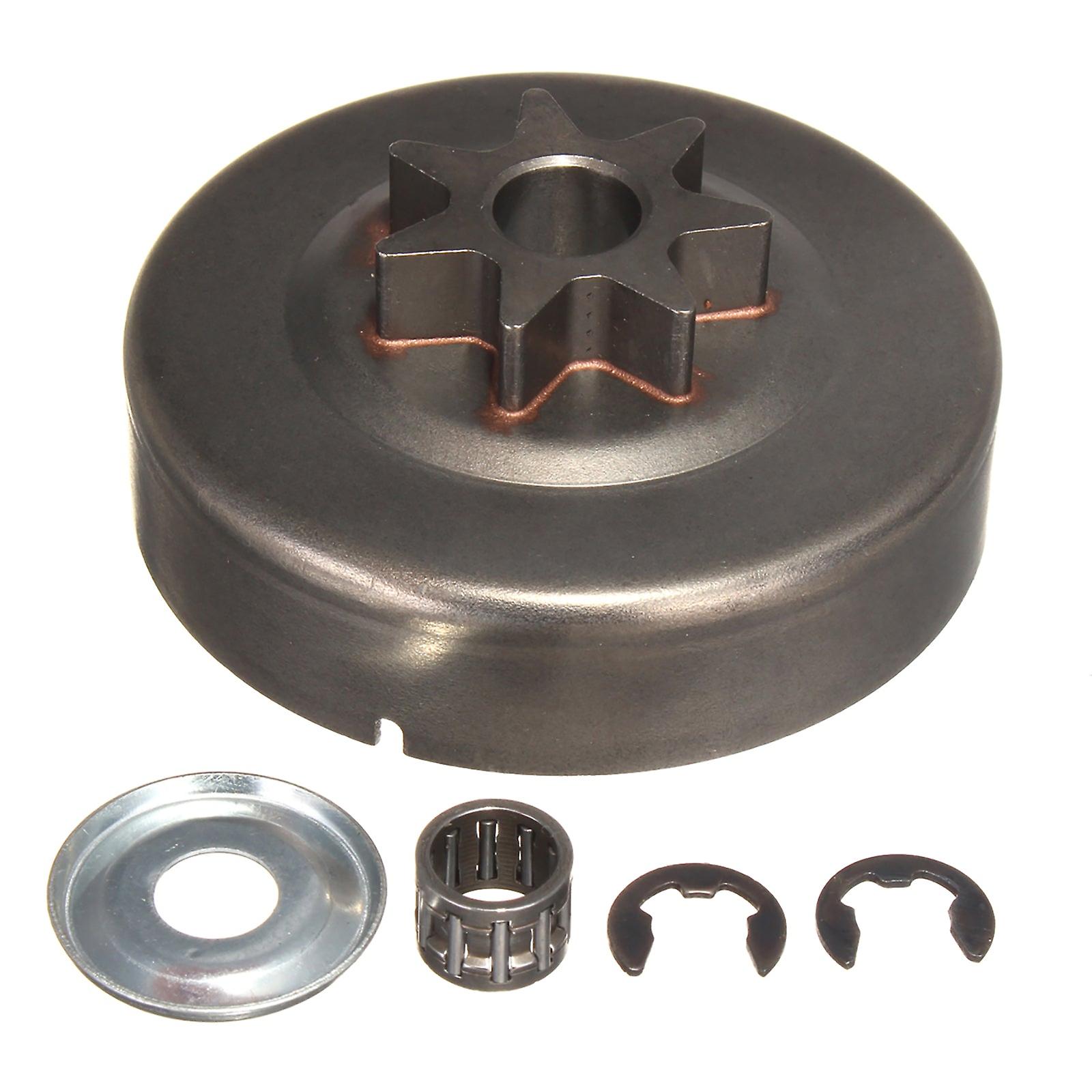 3/8 7T Clutch Drum Sprocket Kit For Stihl 029 039 Ms290 Ms310 Ms390 11256402004