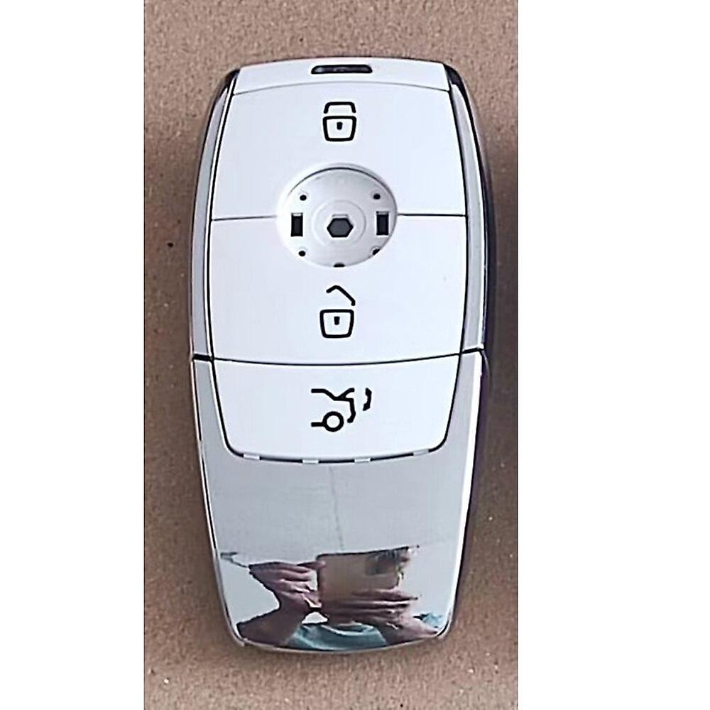 Replacement Smart Car Key Case 3button For Mercedes Benz E Class E43 E300 E400 W213 2018 S Class Black And White