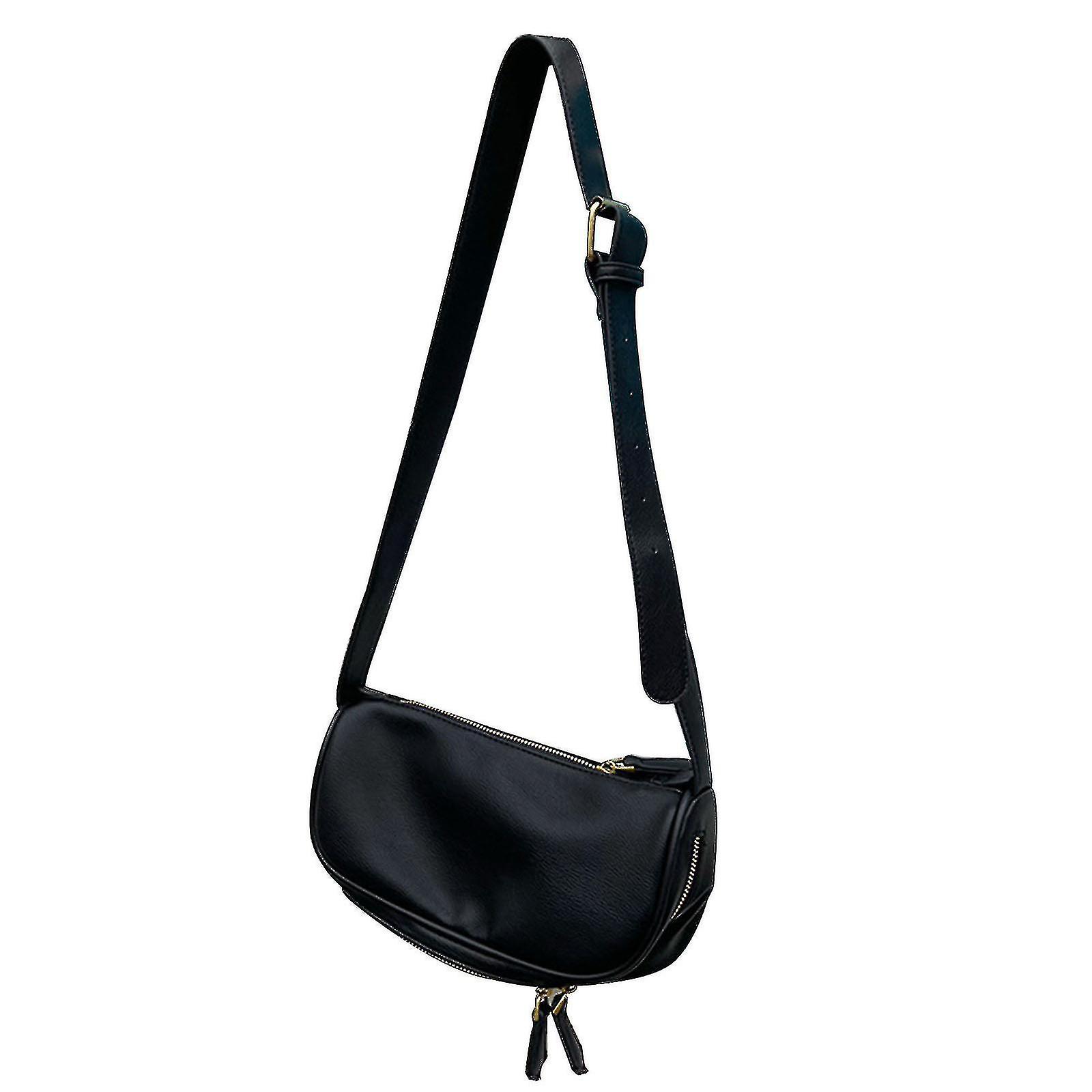 Small Underarm Bag Pillow Bag Shoulder Bag With Zipper Handbag For Daily Wear