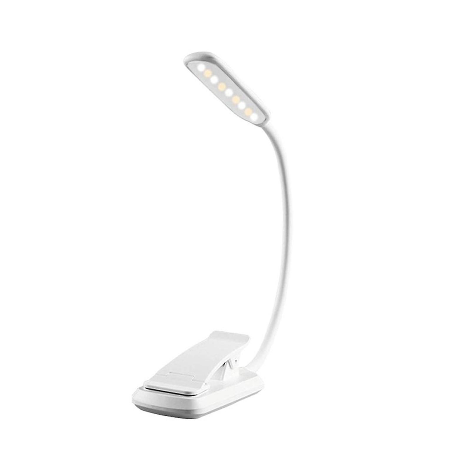 Led Clip On Book Lights Eye Caring 360 Adjustable Usb Book-light For Desk Bed Headboard Computers