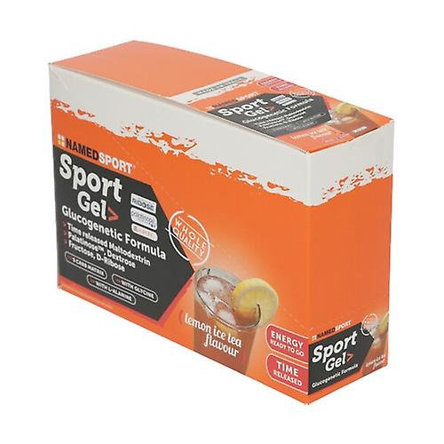 Sport gel lemon iced tea 32 units of 25ml (Lemon)
