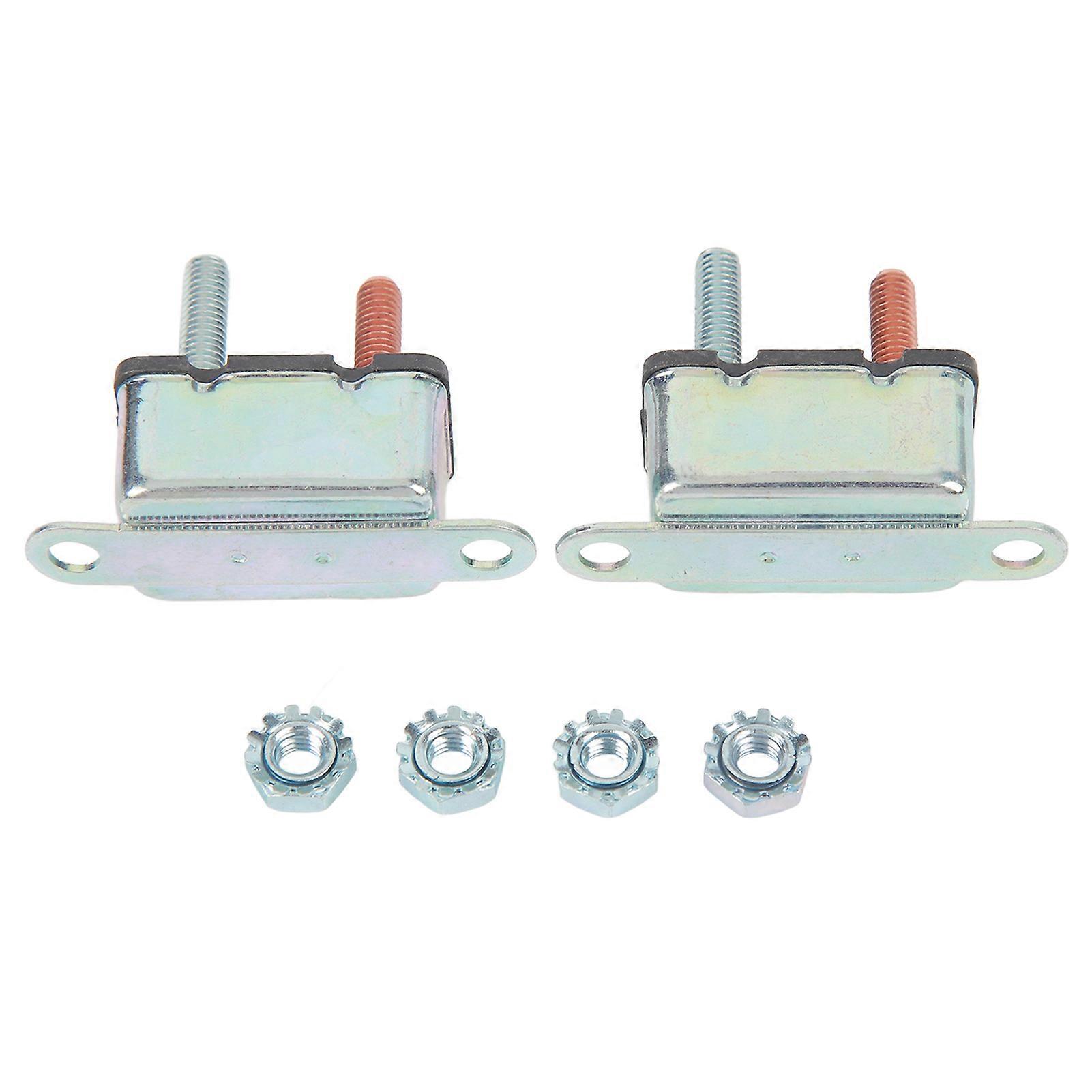 Fictory Stud Circuit Breaker Fictory Auto Reset Circuit Breaker, 12V/24V Stud Bolt Circuit Breaker for Automotive and Marine Use, 50A Rating,