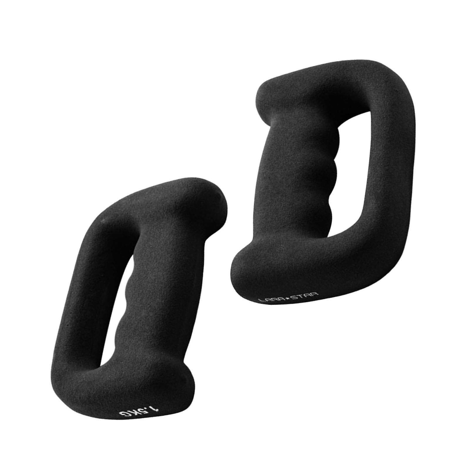2Pcs Dumbbells Single Weights Cast Iron Strength Training for Walking 0.5kg