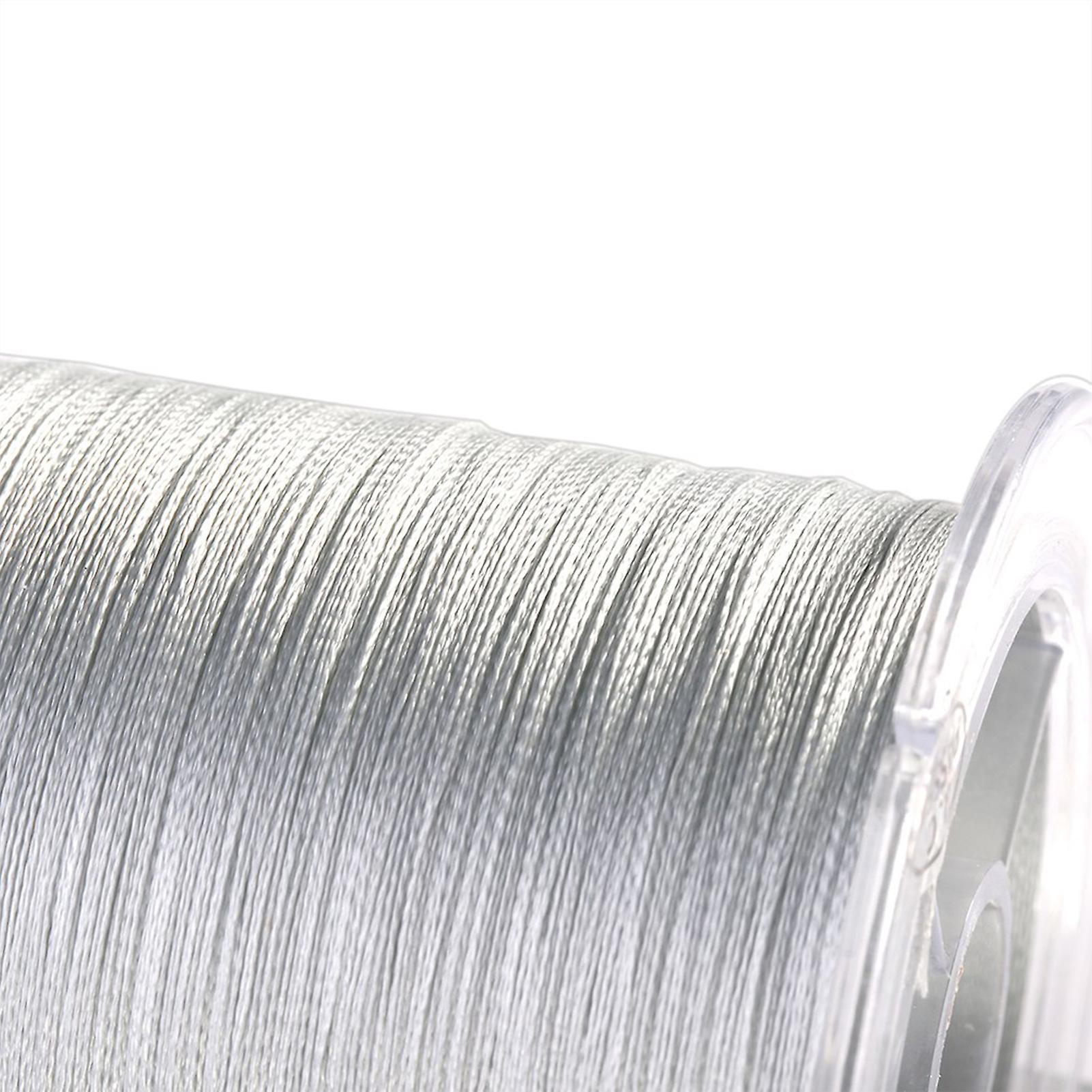 300m PE Braided 4-Strand Fishing Line Grey Multiple Sizes