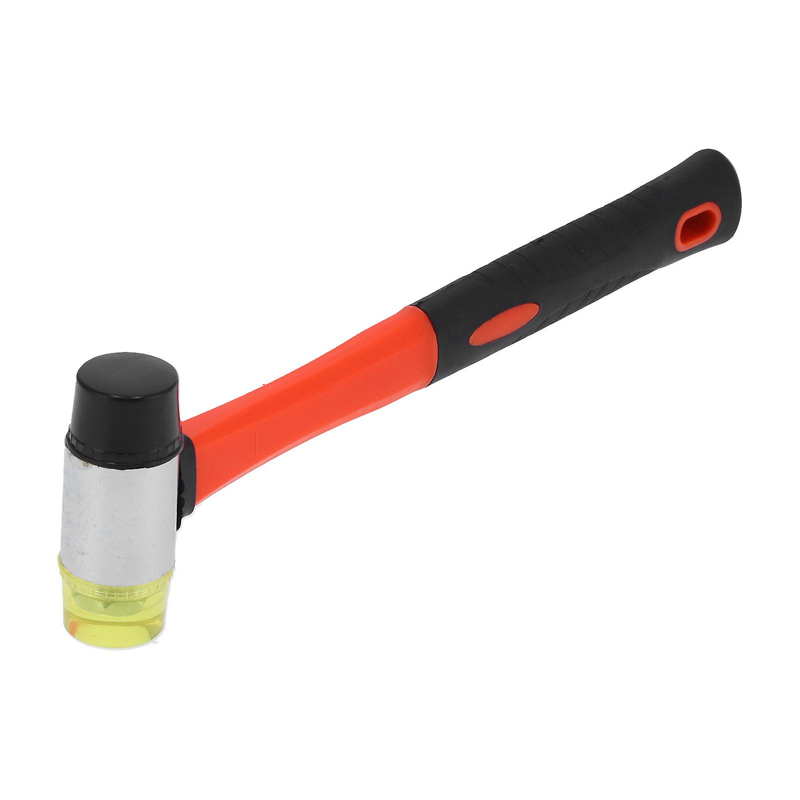 Rubber Mallet Small DoubleFaced Soft Fiberglass Handle Hammer for Flooring Installation