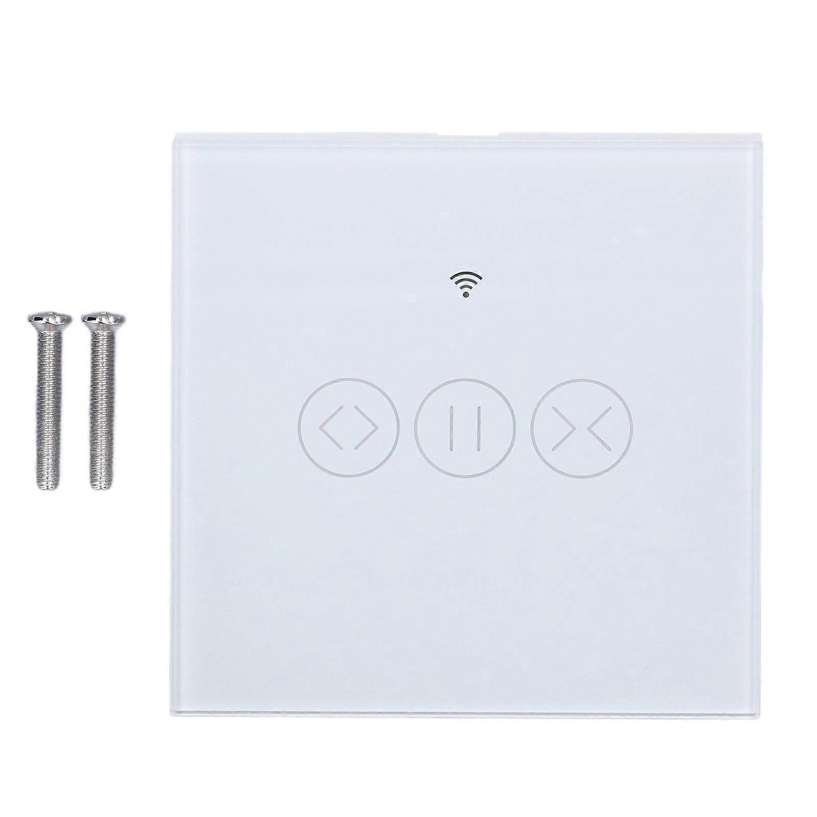 Smart Curtain Switch, WiFi Wireless Touch Switch, APP Remote Control, Roller Shutter Switch