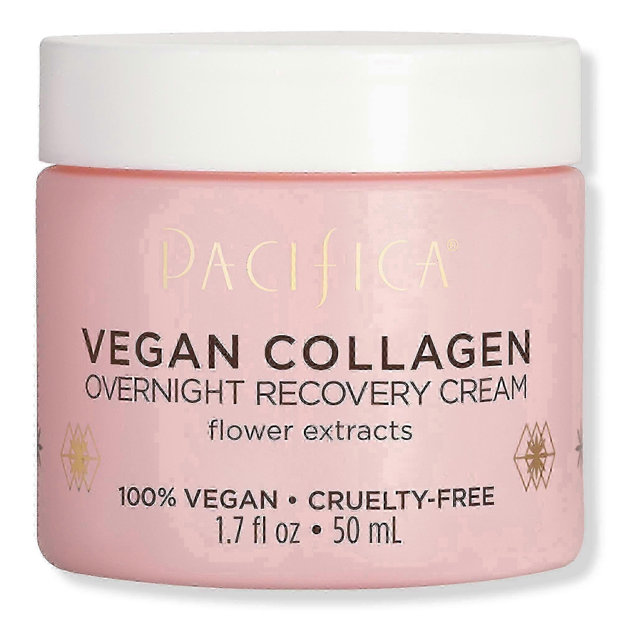 Pacifica Vegan Collagen Overnight Recovery Cream, 1.7 Oz