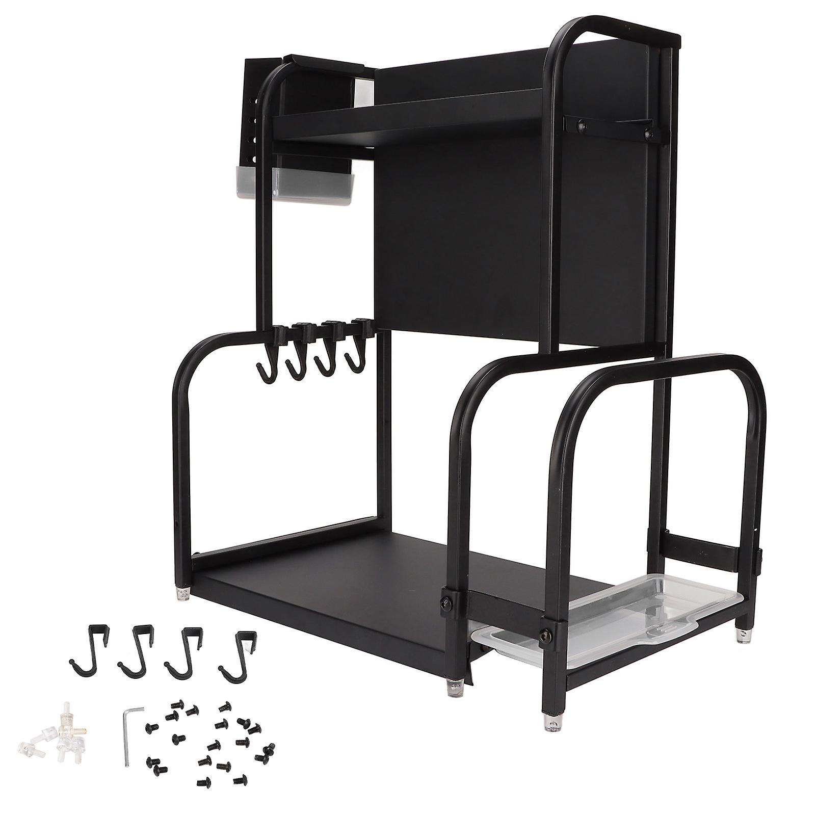 2-lags krydderstativ Multifunksjons krydderstativ Sterkt bærende avtakbart benkeplate Krydderstativ lagdelt krydderstativ