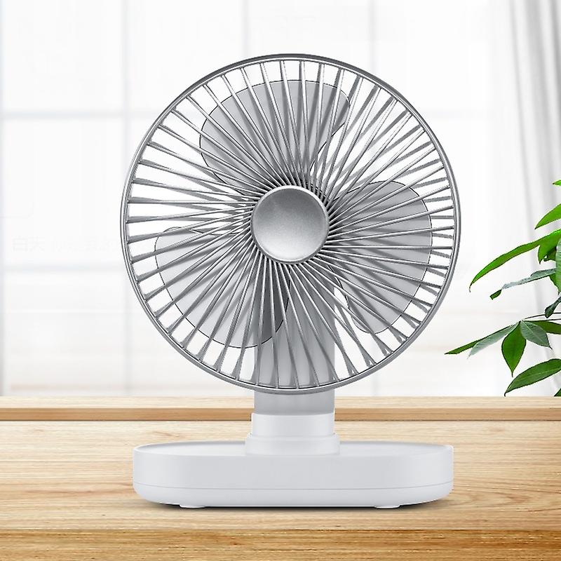 D77 4W Micro USB & USB-C / Type-C Rechargeable Desktop Fan
