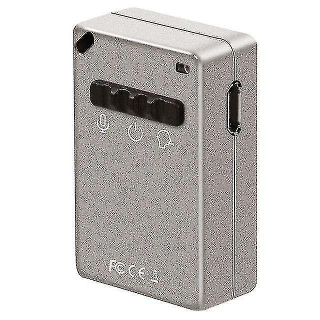 Mini Digital Voice Recorder Square Mp3 Voice Activated Recording Device Suitable For Lectures Conferences Play Music