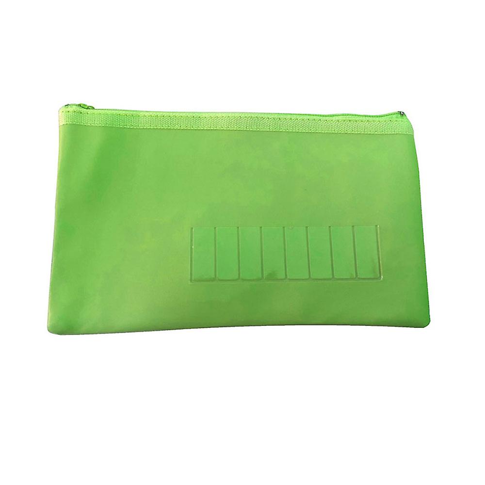 Schoolpro Name Holder Secure Zippered Pencil Case Small Size 1Piecerandom