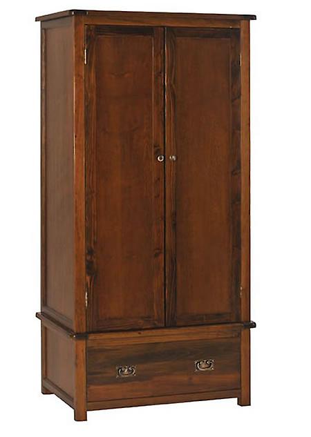 Bozz Antique Wardrobe - Dark Brown Medium