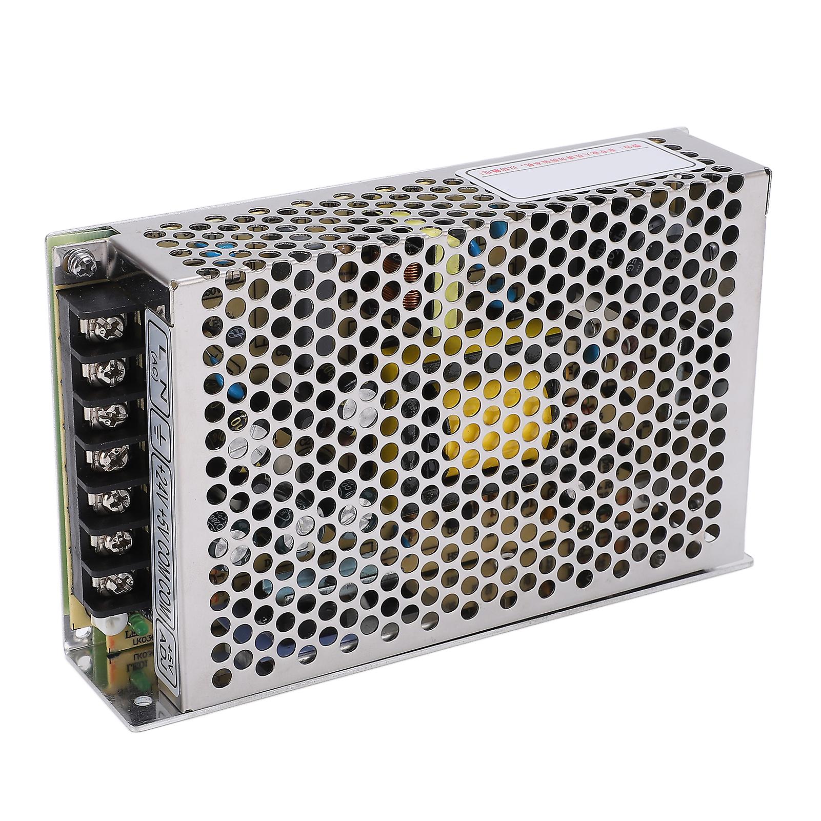 D‑60B DC Power Supply 5V 24V Double Output Switching Power Supply for Electronic Machinery 100V‑240V