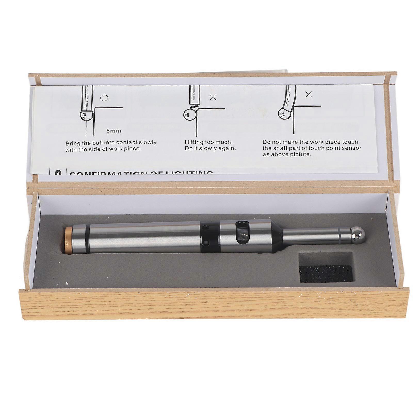 Stainless Steel Photoelectric Edge Finder Milling Lathe CNC Center Finder 10mm