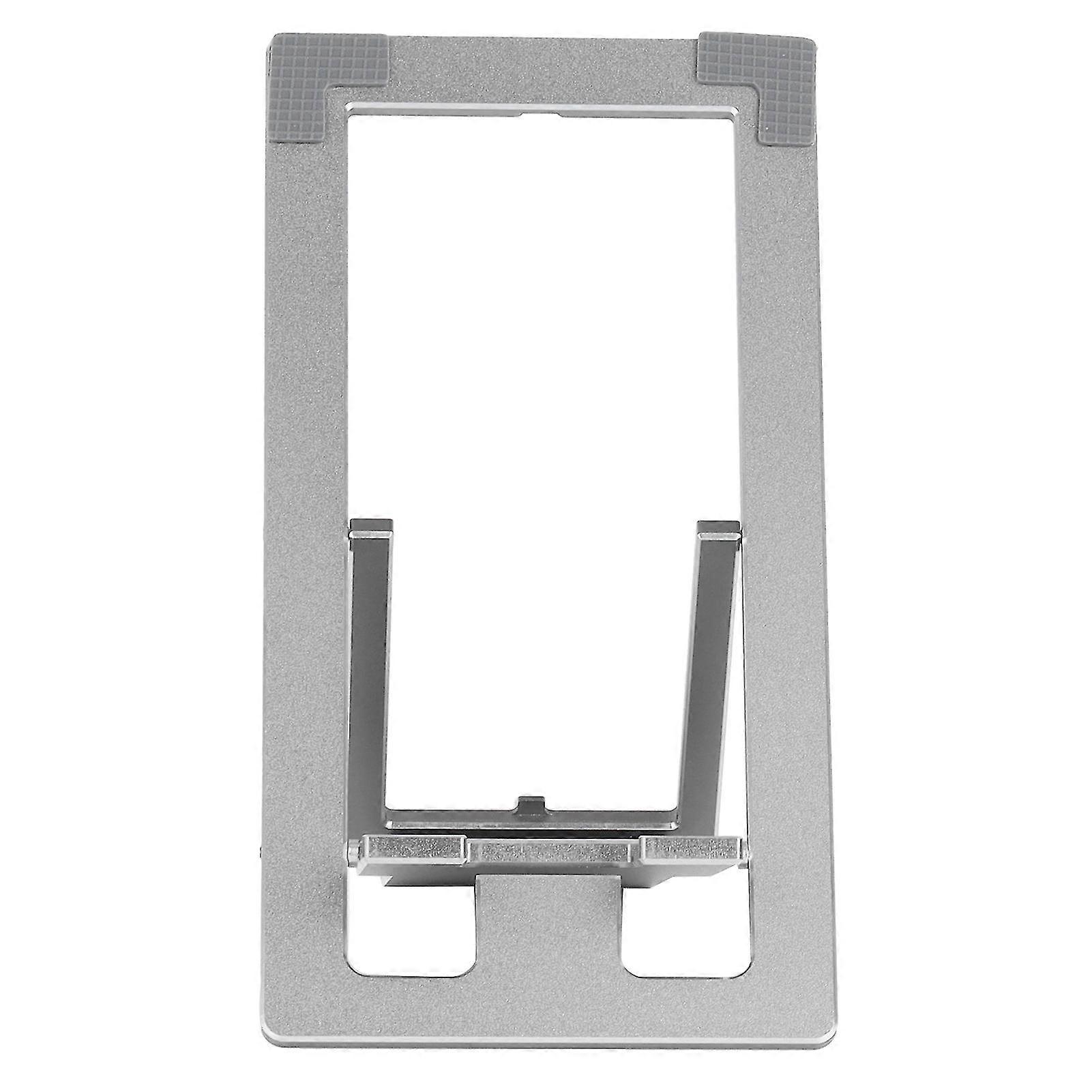 Adjustable  Foldable Metal Desktop Holder for Tablet Grey