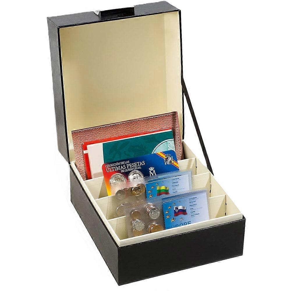 Leuchtturm Premium Quality Durable Logik Archive Storage Box Black (200x168mm)